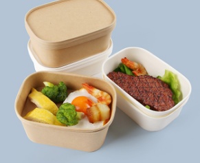 Oval lunch box