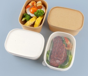 Oval lunch box